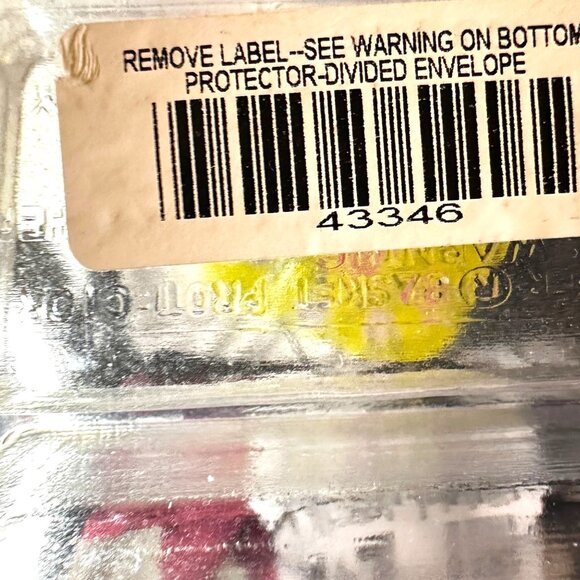 Longaberger Clear Plastic Basket Protector Divider Envelope Insert 43346 EUC - Picture 6 of 6